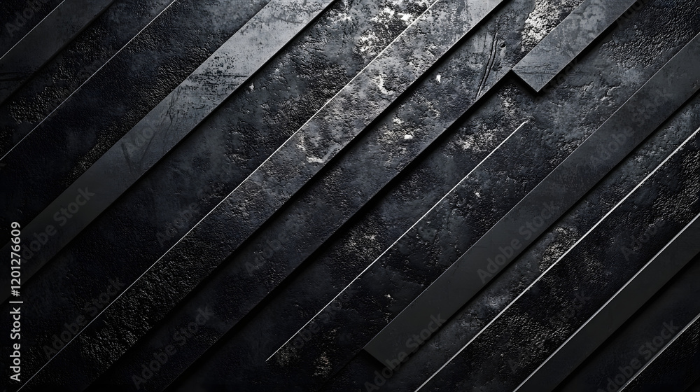 Poster black white dark gray abstract background. geometric pattern shape. line triangle polygon angle. gra