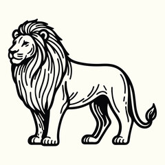 Lion Sketch Drawing Line Art Animal Wildlife