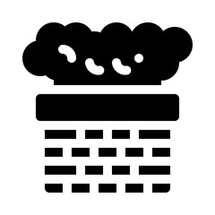 Chimney glyph icon