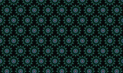 Different patterns created from Turkish evil eye beads