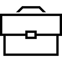 Obraz premium Simple vector icon portfolio