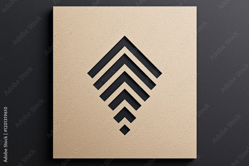 Poster A sophisticated logo design with a minimalist aesthetic, using clean lines and simple shapes to convey brand identity,