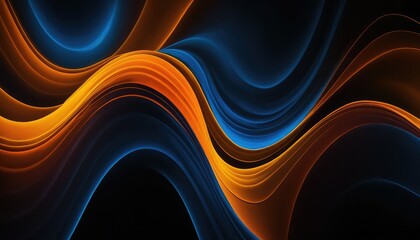 Technology style glowing shiny wave background
8