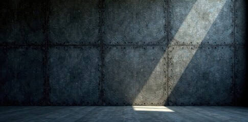 Dark textured cement wall, dramatic light & shadow , abstract, surface