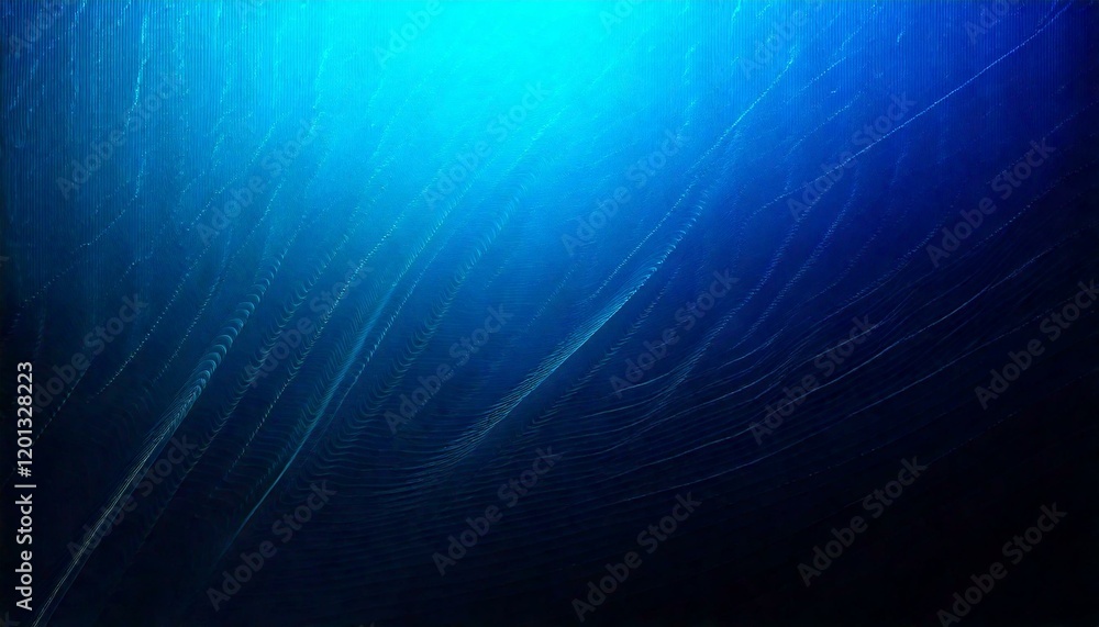 Sticker abstract background fading from black to blue gradient