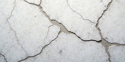 Fototapeta premium A Detailed Close-Up View of a Cracked Surface with a Textured, Weathered Appearance