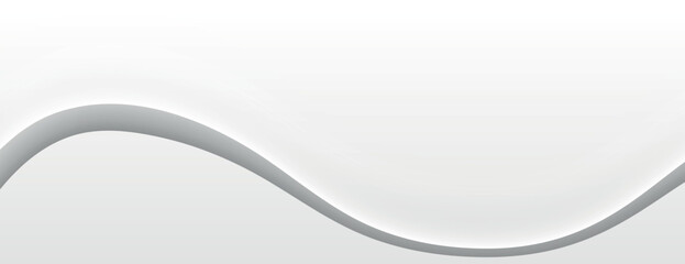 A smooth, white background with gentle wave patterns. The white background creates a clean, minimalist style with a soft texture. Minimal abstract wavy gradient vector background