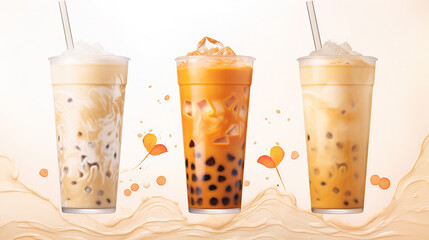 Aromatic and Refreshing Bubble Tea Selection