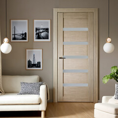 Modern interior door
