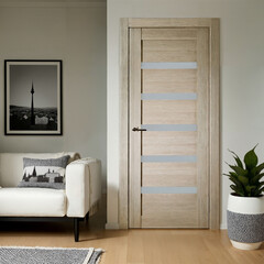 Modern interior door