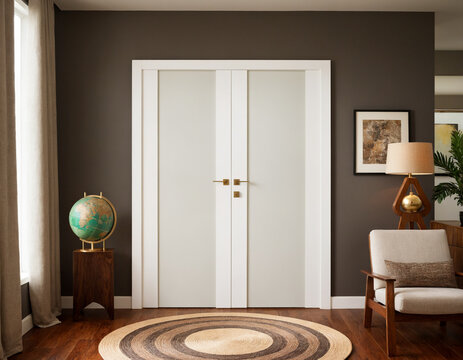 Modern interior door