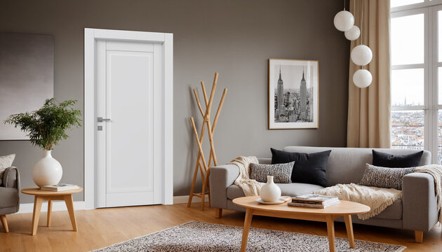 Modern interior door