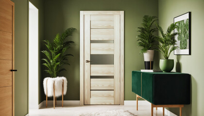 Modern interior door