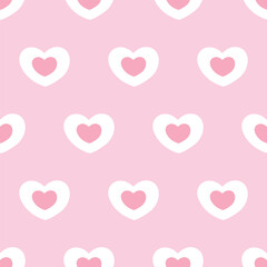 love and heart  seamless pattern design for background, wallpaper, carpet, textile design, fabric, blanket, blanket for kids, card, wrapping paper, notebook , diary cover, decoration and etc.	
