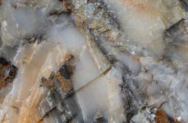 Stunning rock background showcasing intricate layers and textures of minerals in natural formation
