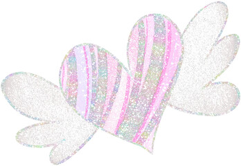 Glitter Heart 2