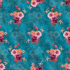 Digital Allover Design || Seamless Pattern 