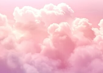 Colorful pink fluffy cotton candy background, soft color sweet candyfloss, lovely valentine concept, abstract blurred dessert texture