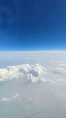 blue sky with clouds