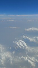 blue sky with clouds