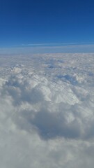 blue sky with clouds