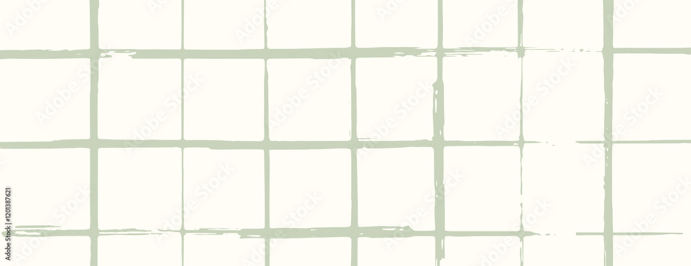 Poster grid pattern background with light green lines on a cream background. the light green color adds a s
