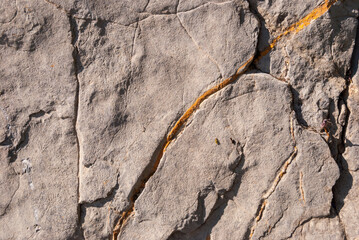 Smooth natural stone with unique surface texture