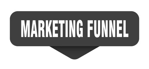 Fototapeta premium marketing funnel sticker. marketing funnel sign on transparent background