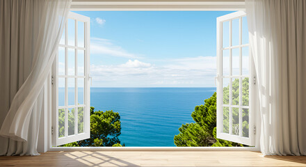 Fototapeta premium view from the window