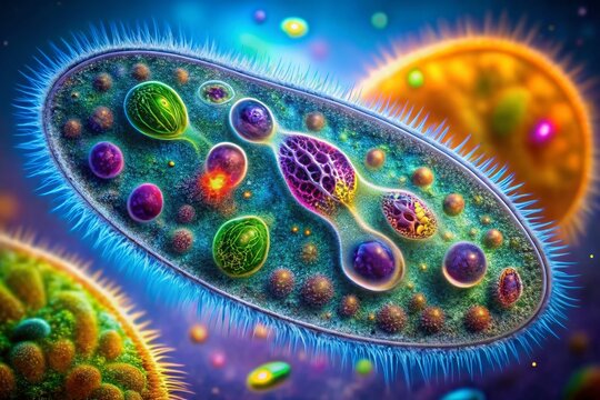 Paramecium Binary Fission: Asexual Reproduction in Microscopic Organisms