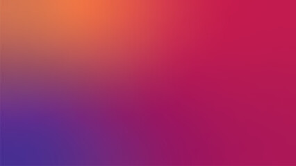 Abstract dark orange purple pink gradient desktop wallpaper vector. Gradient orange purple Digital technology background. Abstract orange pink gradient minimal desktop wallpaper background vector