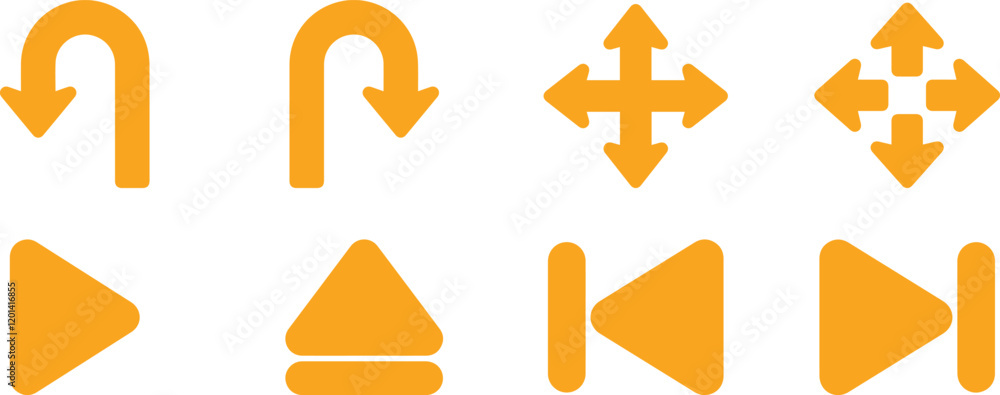Poster arrows set black icons. arrow icon. arrow vector collection. doddle arrow set, collection of arrows.