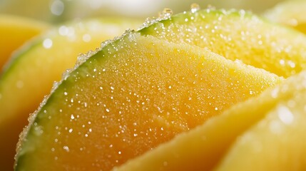 Melon is commonly enjoyed fresh, served as table fruit, or added to fruit ice mixtures. The delicious pulp of the melon is the main part that people enjoy eating in various dishes.