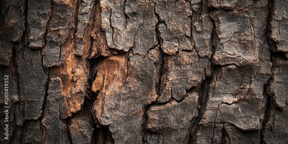 Aufkleber weathered wooden background featuring the texture of an old tree, showcasing the natural beauty of a