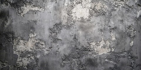 Abstract background featuring a grey wall texture, showcasing the unique patterns and tones of grey, perfect for conveying a sense of modernity and sophistication in design.