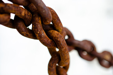 rusty chain