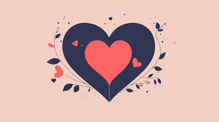 Valentine Day T-Shirt Design Template for Love Declaration