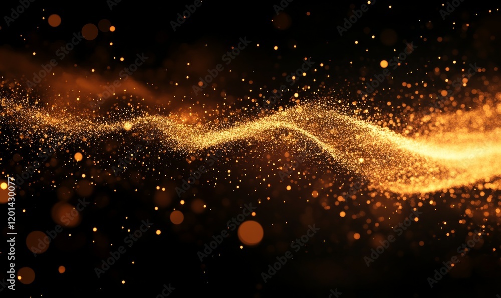 Poster bits of data in high speed transfer background