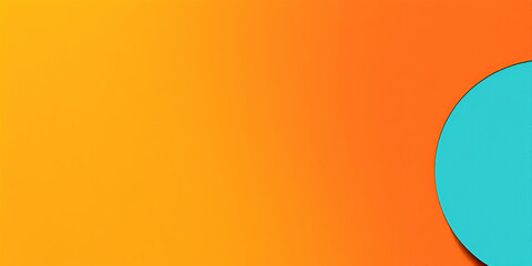 Digital artwork in a modern flat design, vibrant complementary colors. Abstract 3D textured background, contrasting colors, balanced tones, simple two-dimensional shapes