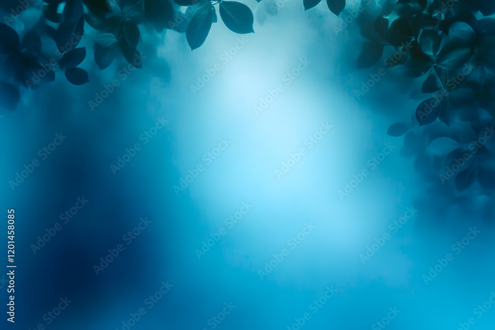 Poster soft blue light gradient background for modern design, stylish abstract texture for various creative
