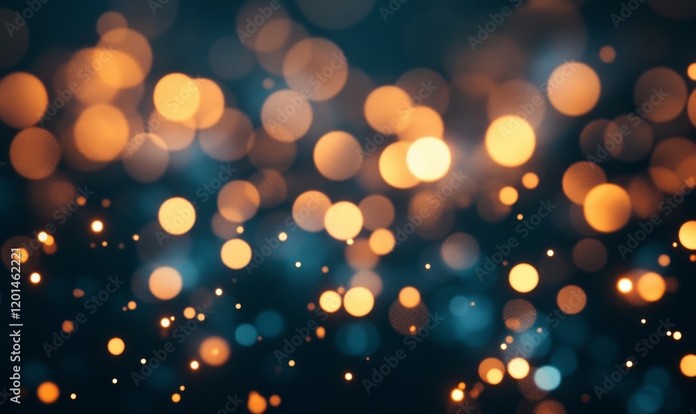 Poster abstract light effect background with strings of light merging together