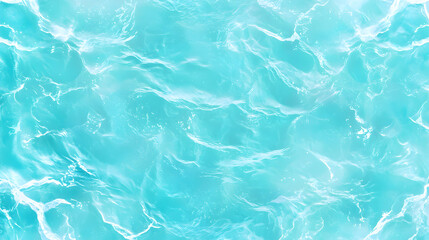 Obraz premium Ocean waves, ocean blue water landscape, aerial view