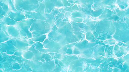 Ocean waves, ocean blue water landscape, aerial view