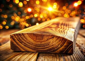 Obraz premium Rustic Wooden Texture Background with Copy Space - Natural Wood Grain Detail
