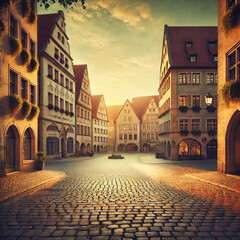 Fototapeta premium Altbau Stadt