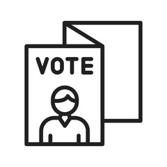 Flyer icon vector image. Suitable for mobile apps, web apps and print media.