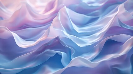 Obraz premium Abstract background of blue and pink silk or satin texture