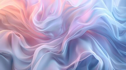 Obraz premium Abstract background of blue and pink silk