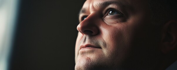 businessman looking forwards., Generative AI