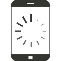 Simple vector icon phone